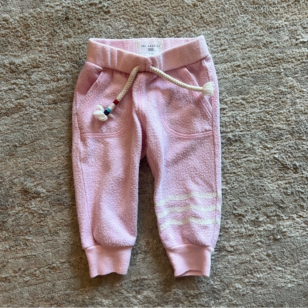 Sol Angeles Hacci Joggers 3 Months
